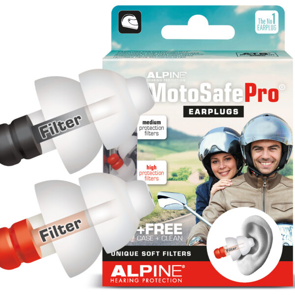 MotoSafe® Pro - dopuri de urechi pentru motocicliști