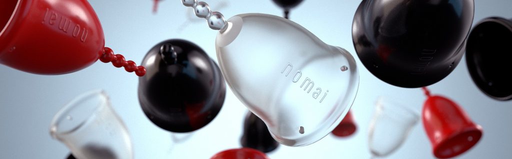 Cupă menstruală NOMAI Transparent