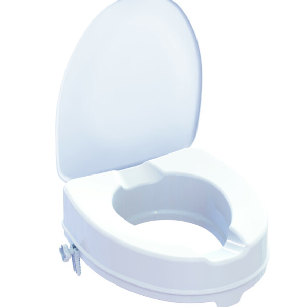 Înălțător WC KING de 10cm cu/fără capac 10cm fără capac (cu șurub)
