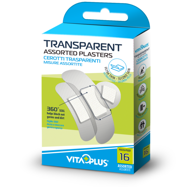 Vita Plus – plasturi transparenți asortați – VP61321