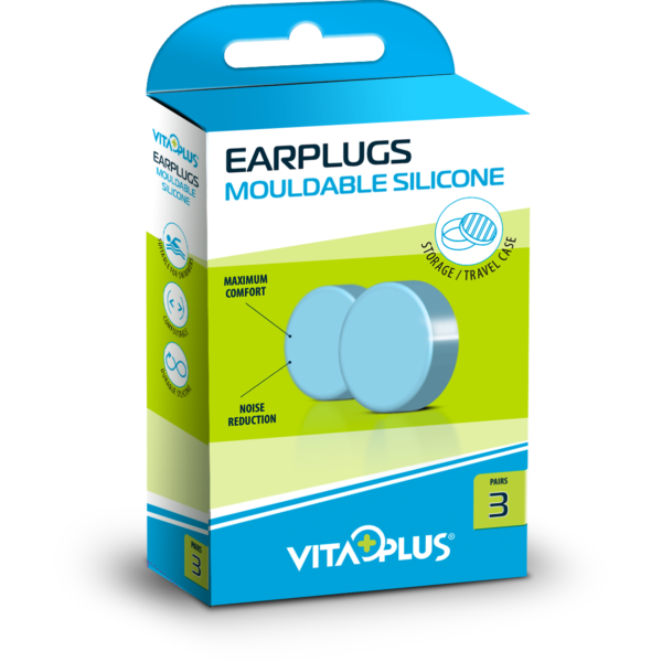 Vita Plus – dopuri de urechi din silicon (modelabile – 3 per.) – VP66031