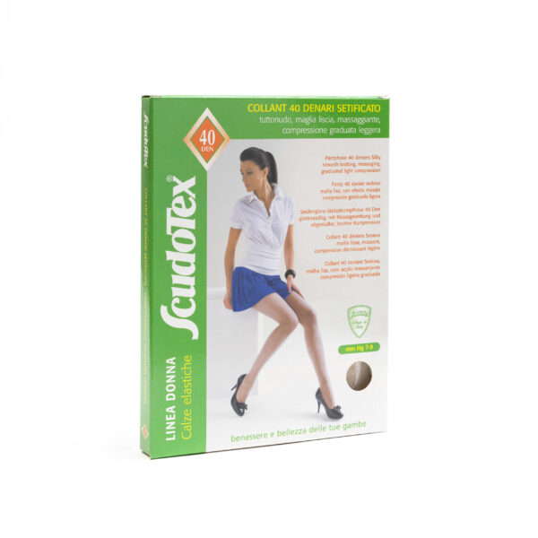 Ciorapi compresivi Scudotex 433 40DEN tip dres