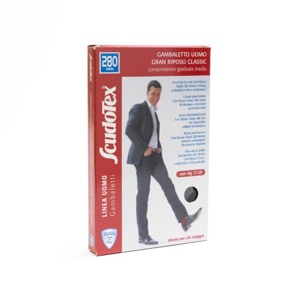 Ciorapi Scudotex 450 280DEN până la genunchi pentru bărbați 6_45-46