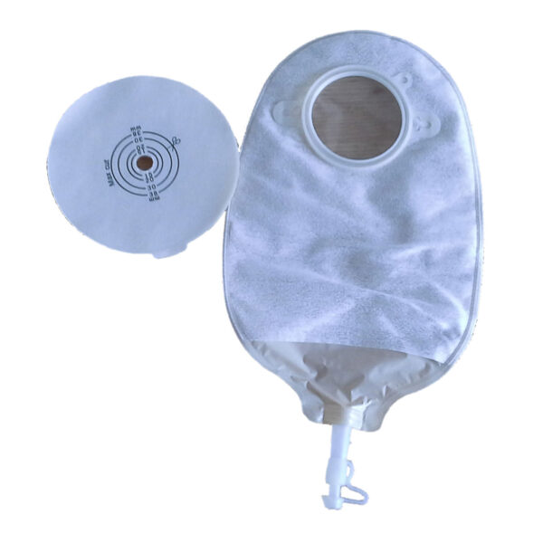 Sistem stomic cu două componente pentru urostomie - pungă uro