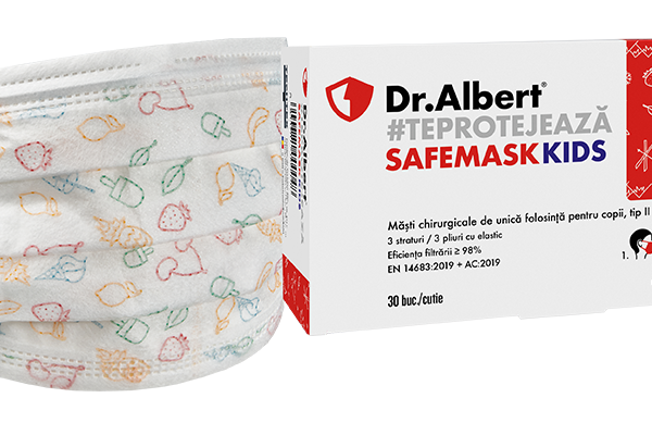 Mască protecție Dr. Albert tip II KIDS