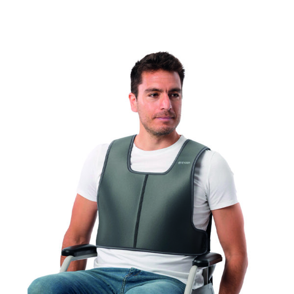 Vestă protecție fotoliu rulant S/M Fără fermoar