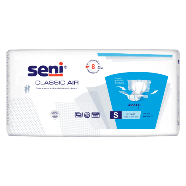 Scutece adulti Seni Classic Air S 30 buc cu sistem inchis