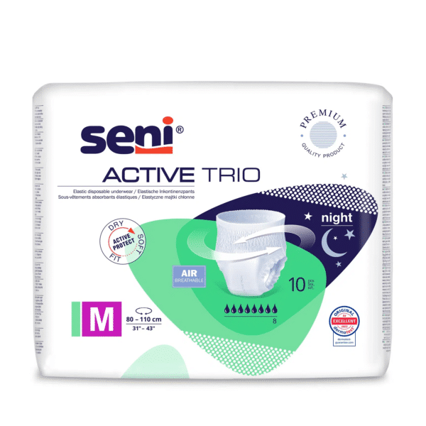 Scutece Seni Active Trio M 10 Buc