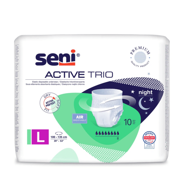 Scutece Seni Active Trio L 10 Buc